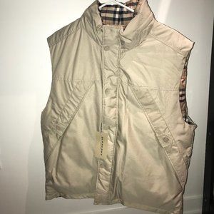 Burberry Reversible Vest (new with tags!)